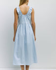All Row | The Clare Dress in Blue - Hey Jude