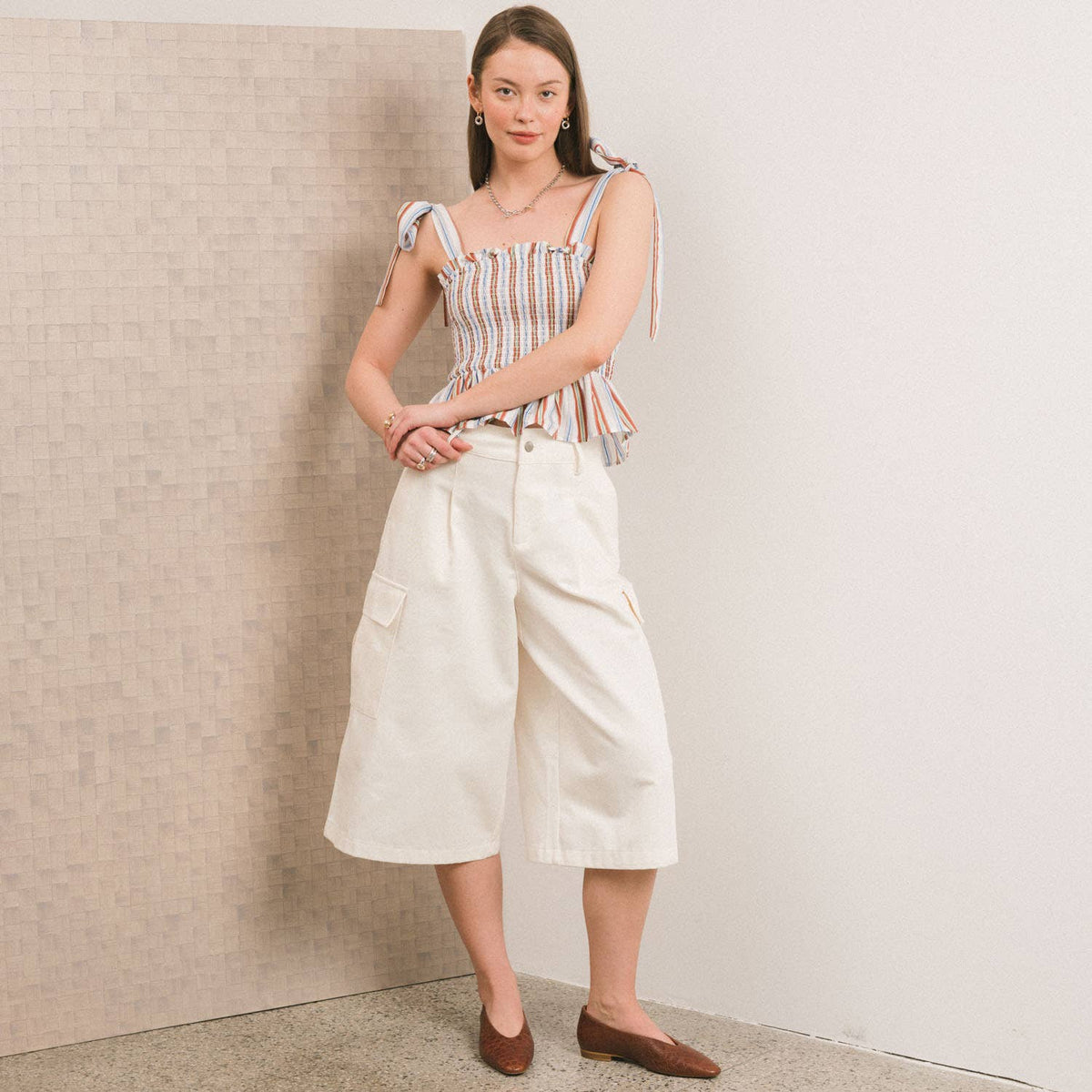 Balagan Studio | Mila Ballerina in Brown Alligator