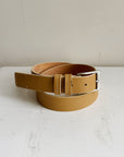 Tan Italian Leather Belt - Hey Jude