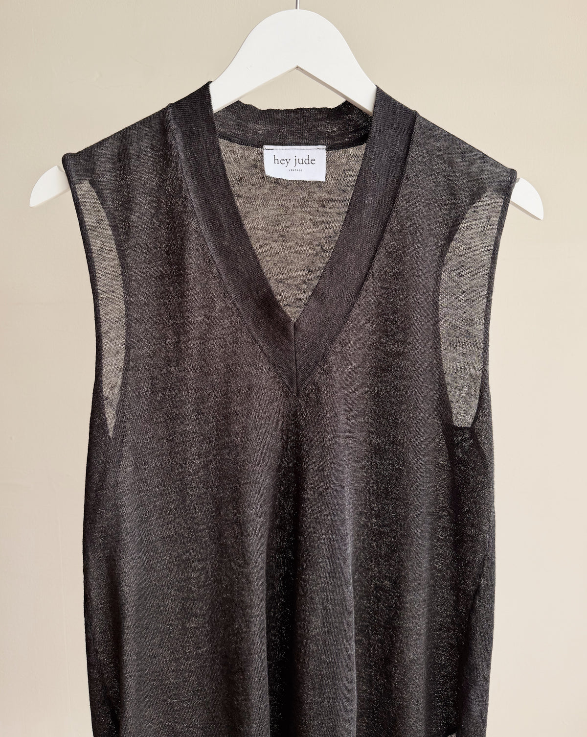 Black Sheer V-neck Tunic - Hey Jude