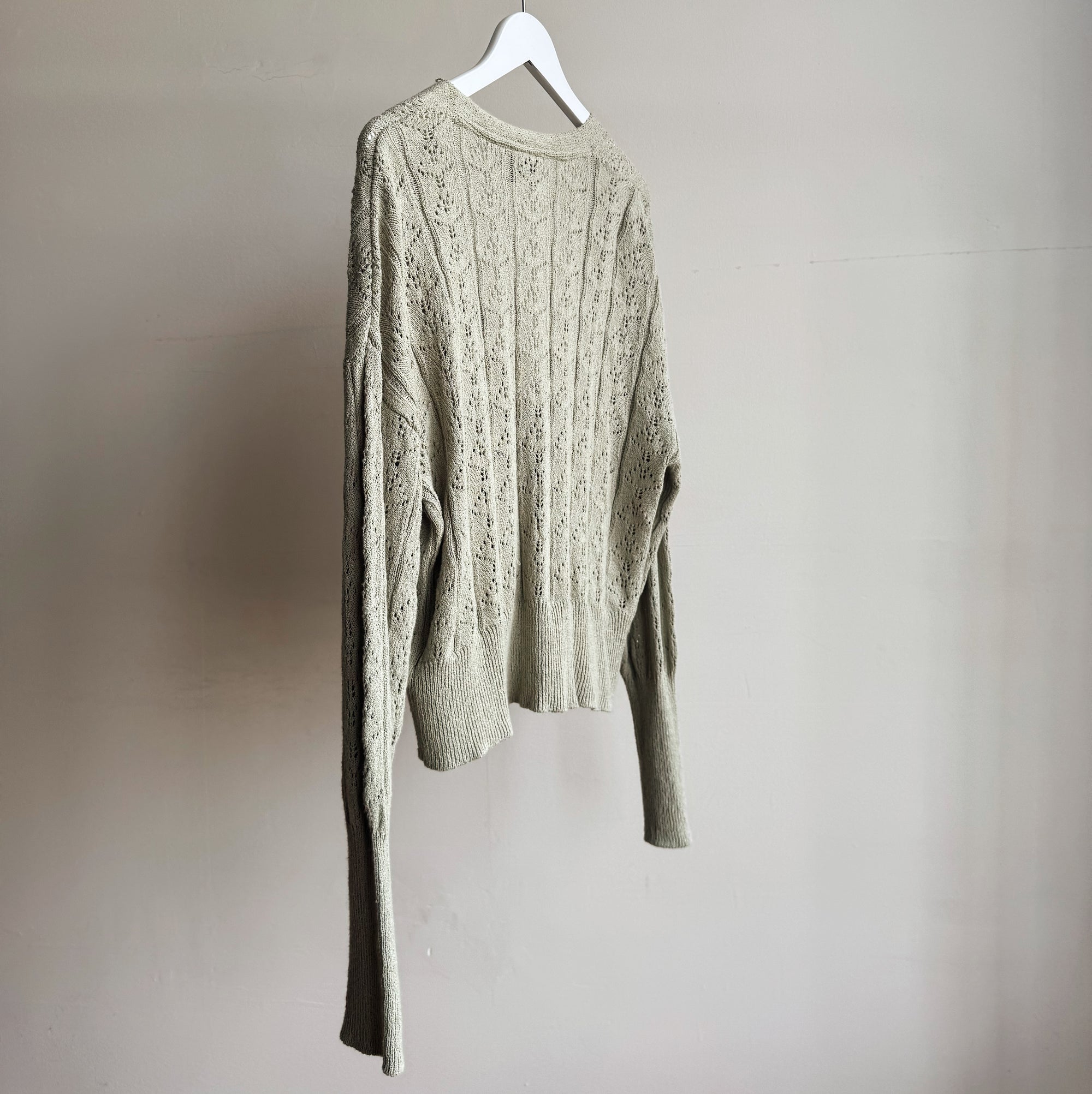 Sage Pointelle Cardigan - Hey Jude