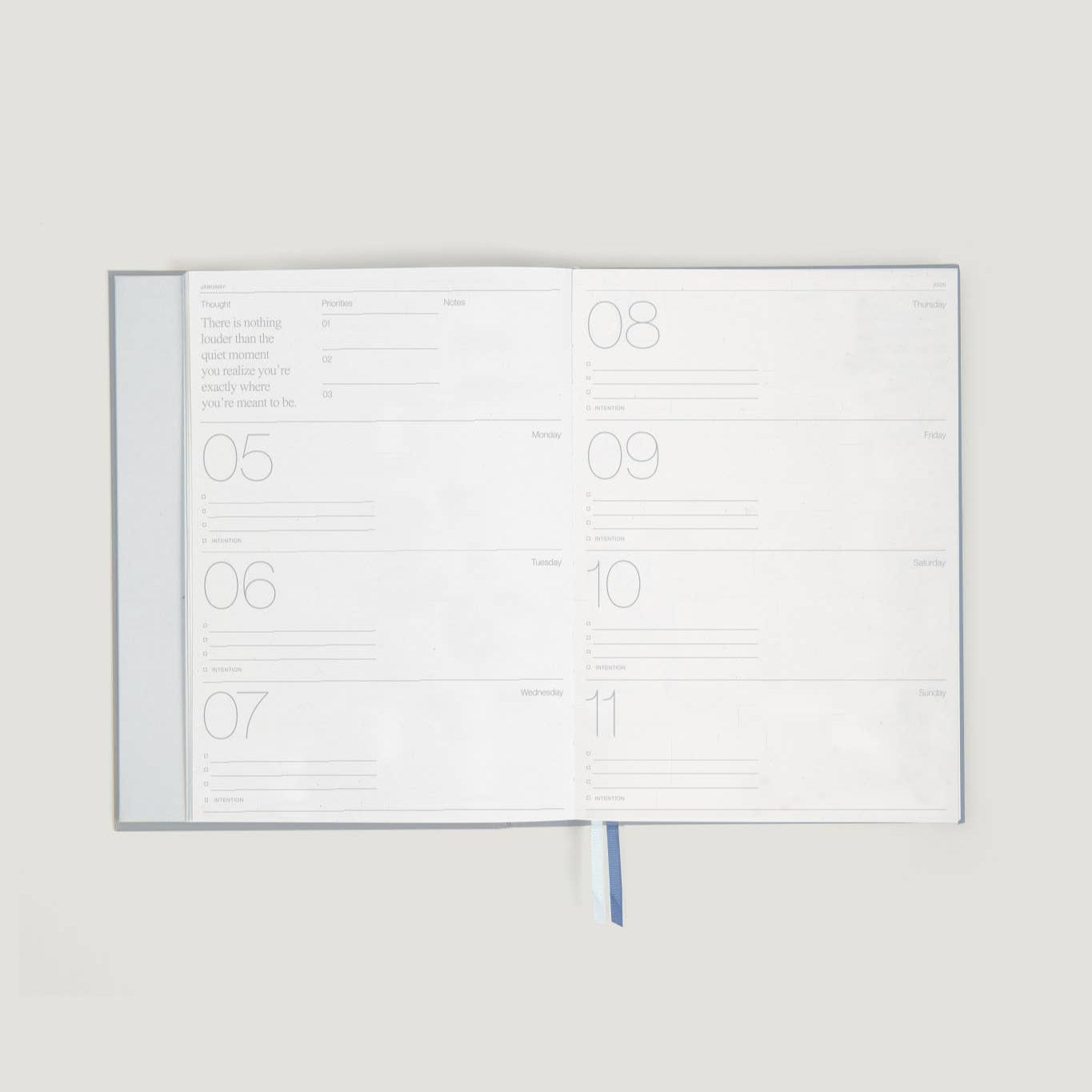 Wilde House Paper | 2026 Intentional Planner