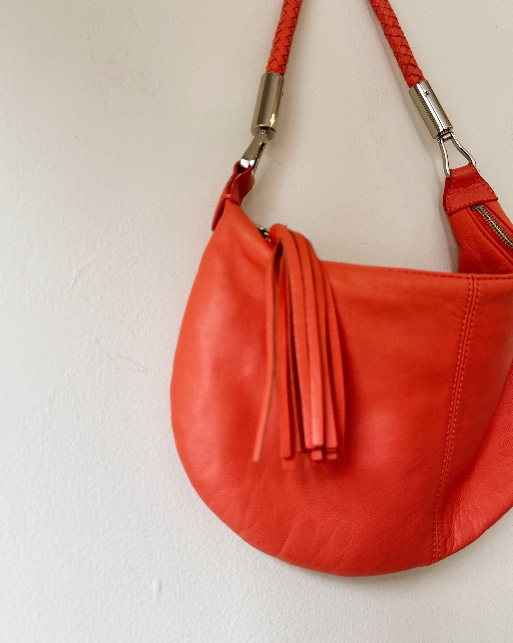 Clementine Moon Leather Bag