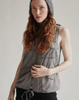 Rag & Bone Silk Utility Vest