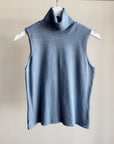 Cloud Blue Turtleneck Knit