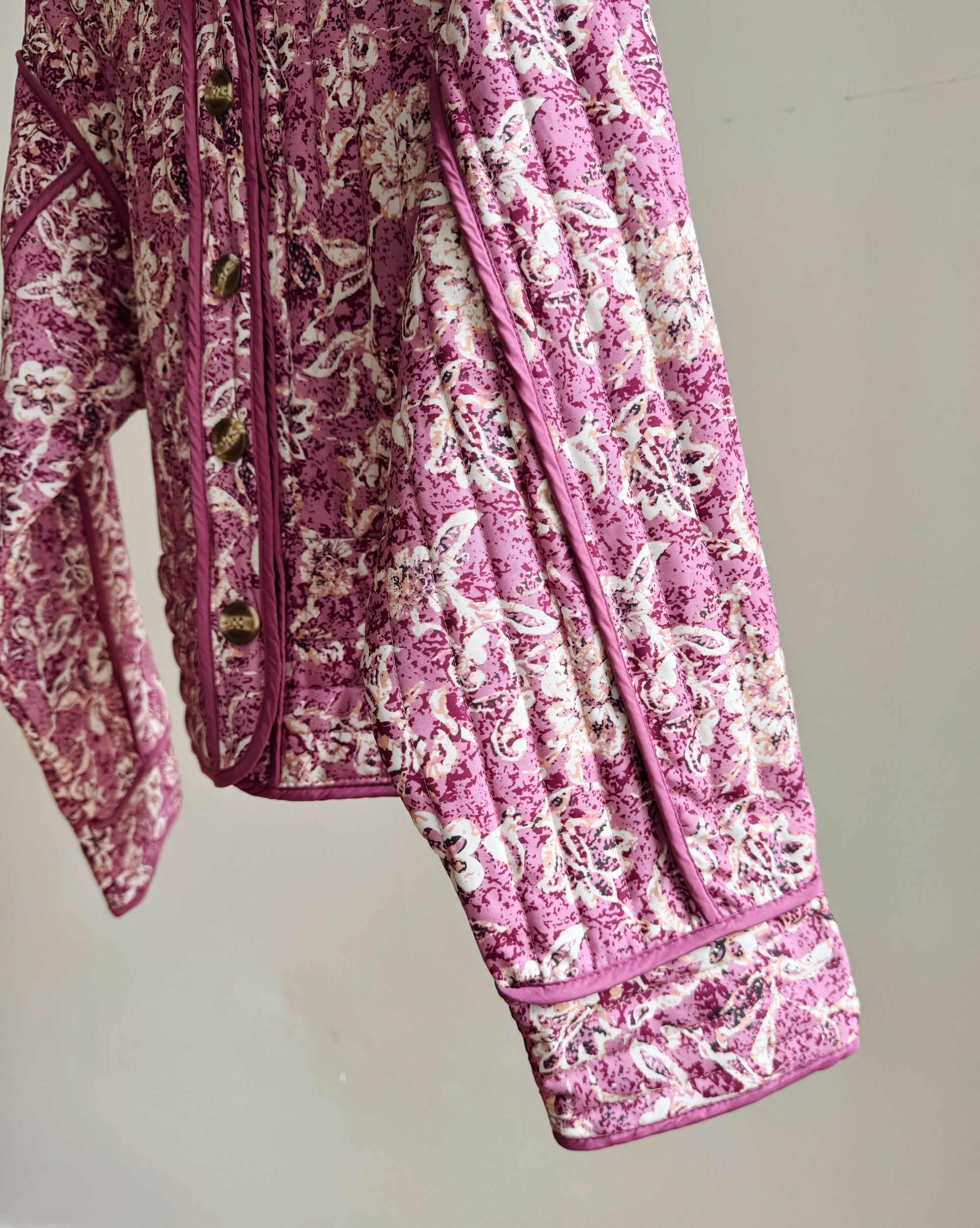 Cherry Blossom Quilted Jacket - Hey Jude