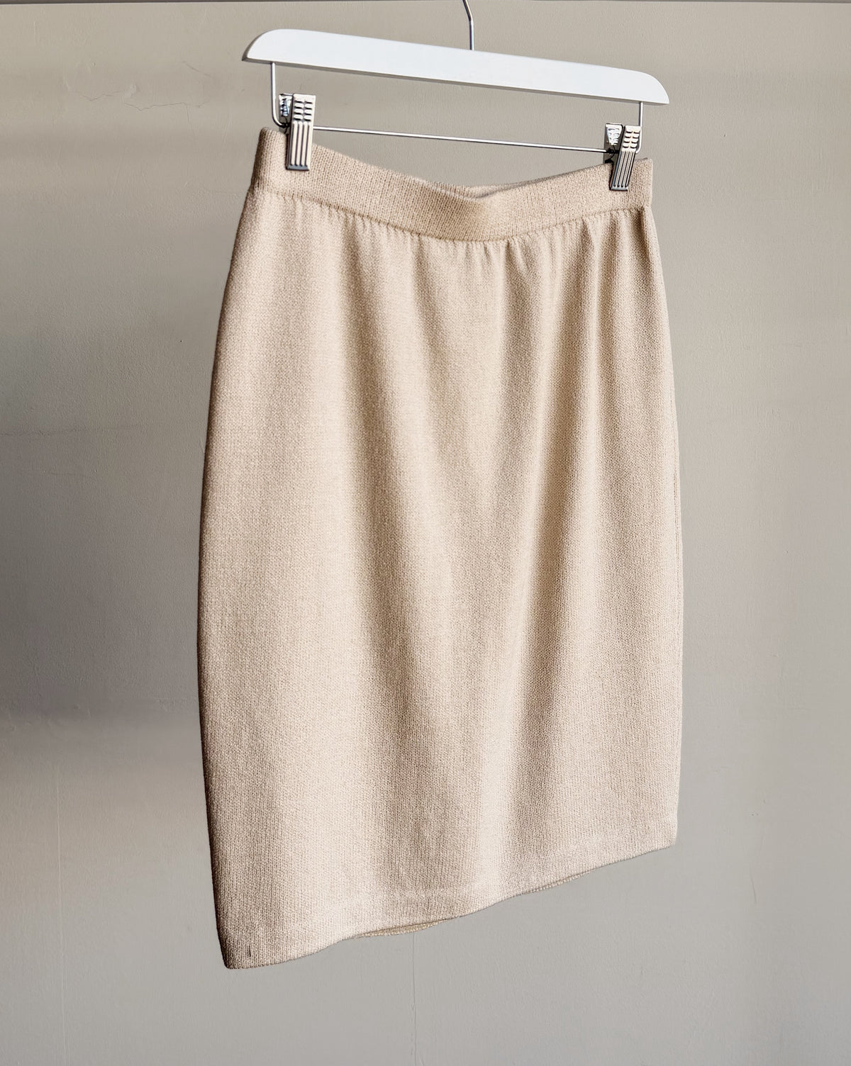 St John Dune Wool Knit Skirt