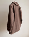 Calvin Klein Button Wool Peacoat Jacket - Hey Jude