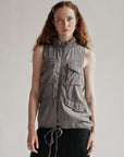 Rag & Bone Silk Utility Vest