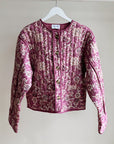 Cherry Blossom Quilted Jacket - Hey Jude