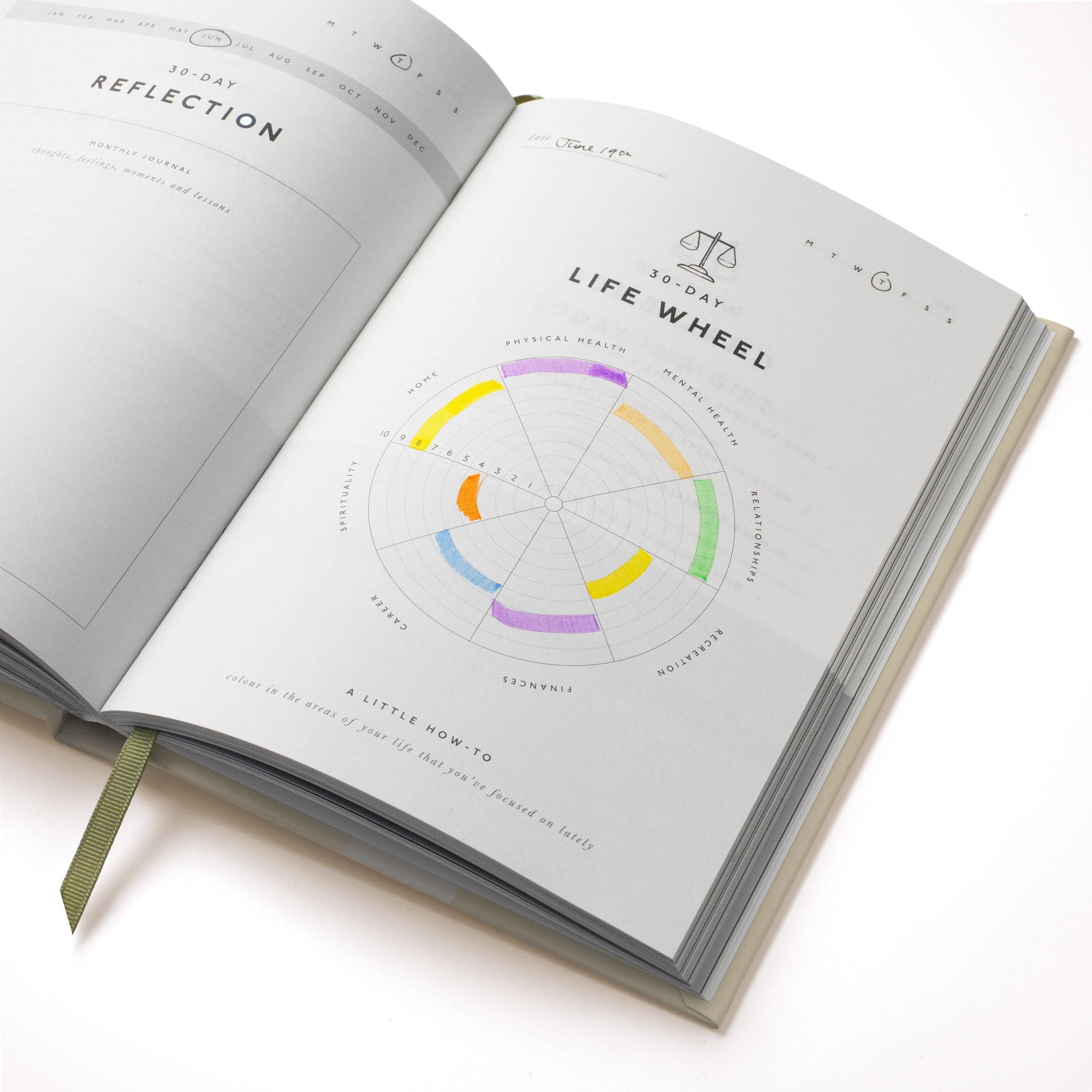 Papier | Guided Gratitude Journal in Folk Garden - Hey Jude