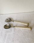 Pearlescent Salad Serving Spoon Set