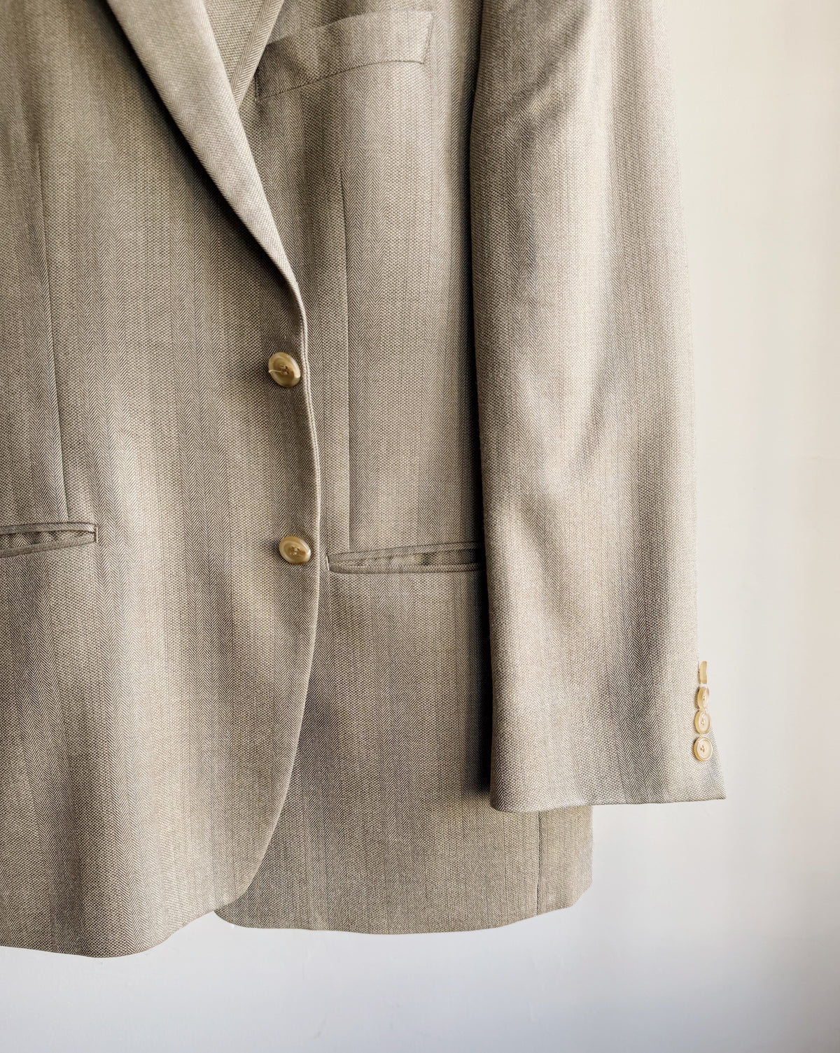 Ash Silk + Wool Boxy Blazer