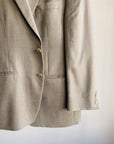 Ash Silk + Wool Boxy Blazer