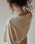 Buttercream Silk Button Blouse