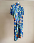 Ocean Floral Wrap Dress - Hey Jude