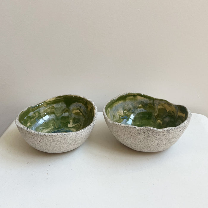 Earthy Organic Ceramic Bowls