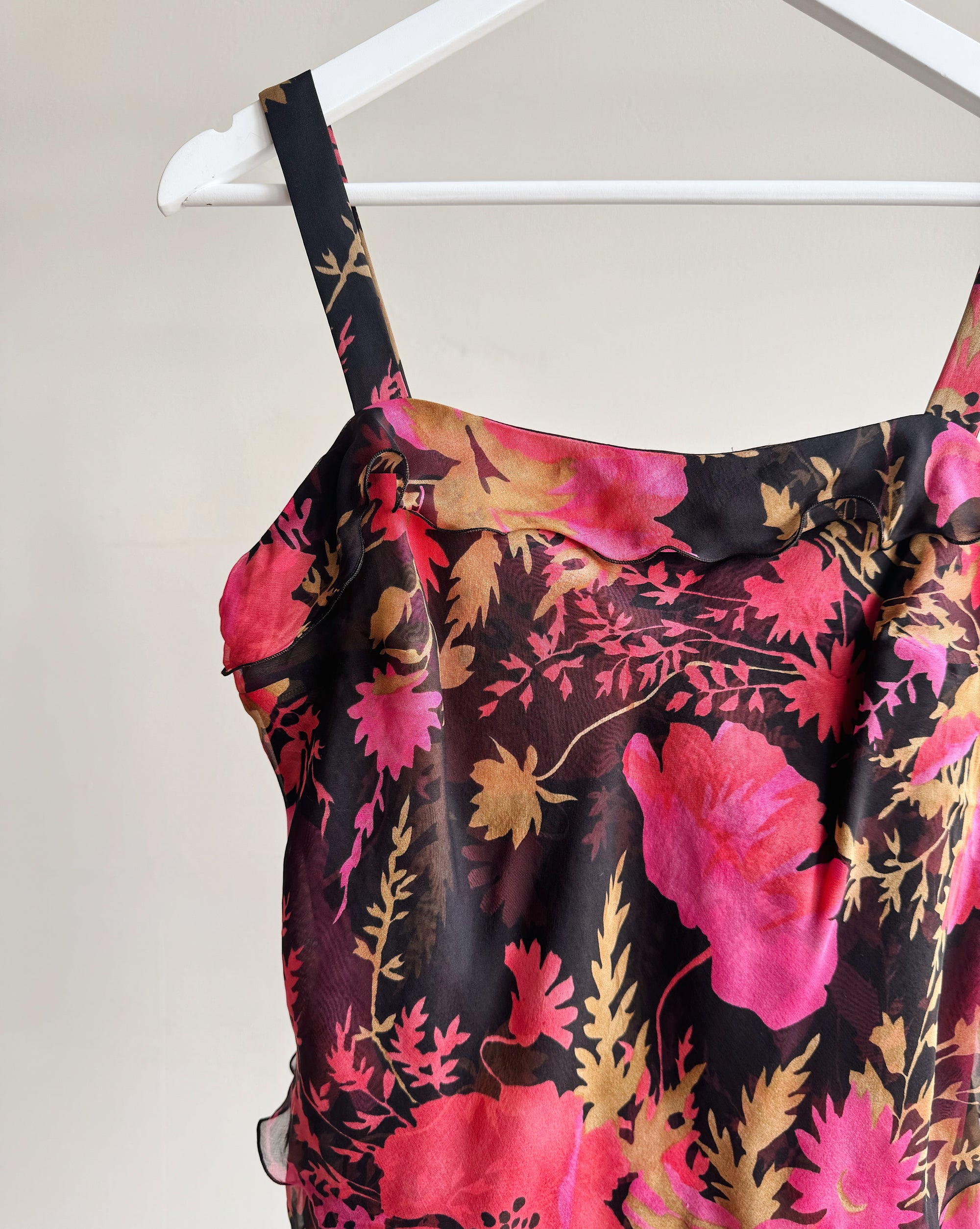 Dusk Floral Silk Top