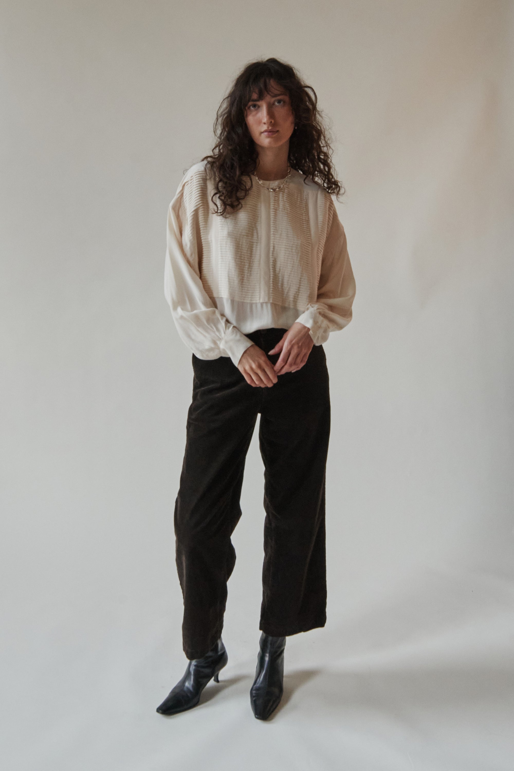 Russet Corduroy Trouser