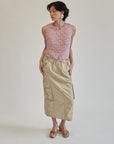 Sakura Textured Pleat Tank - Hey Jude
