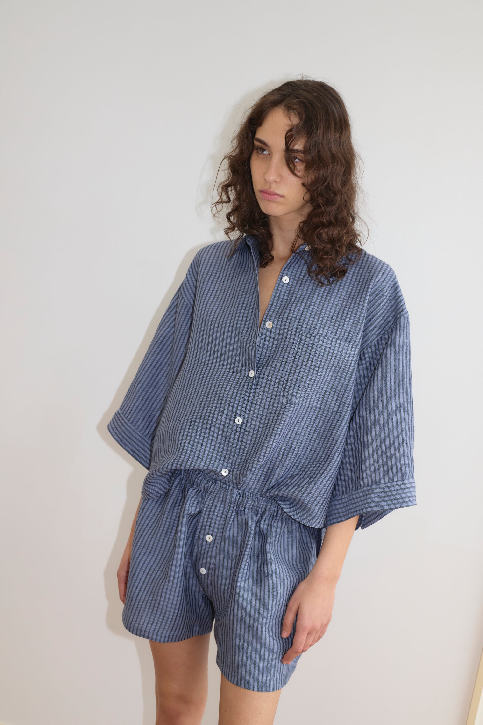 Deiji Studios | 03 Set in Azure Stripe - Hey Jude