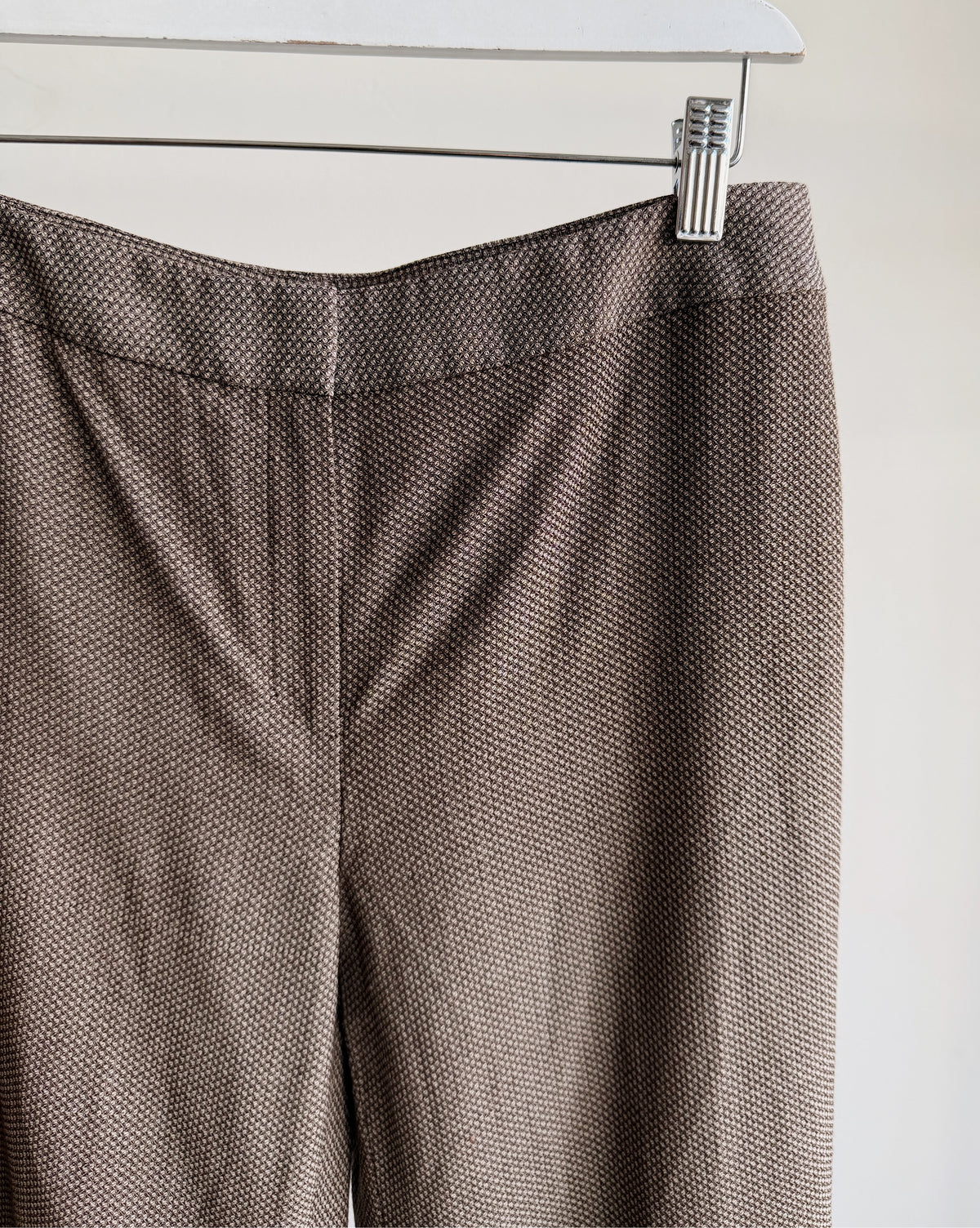 Lafayette 148 Beige Wool Trousers