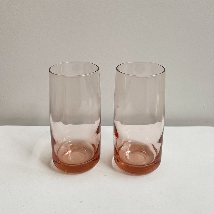 Rose Cylinder Glasses