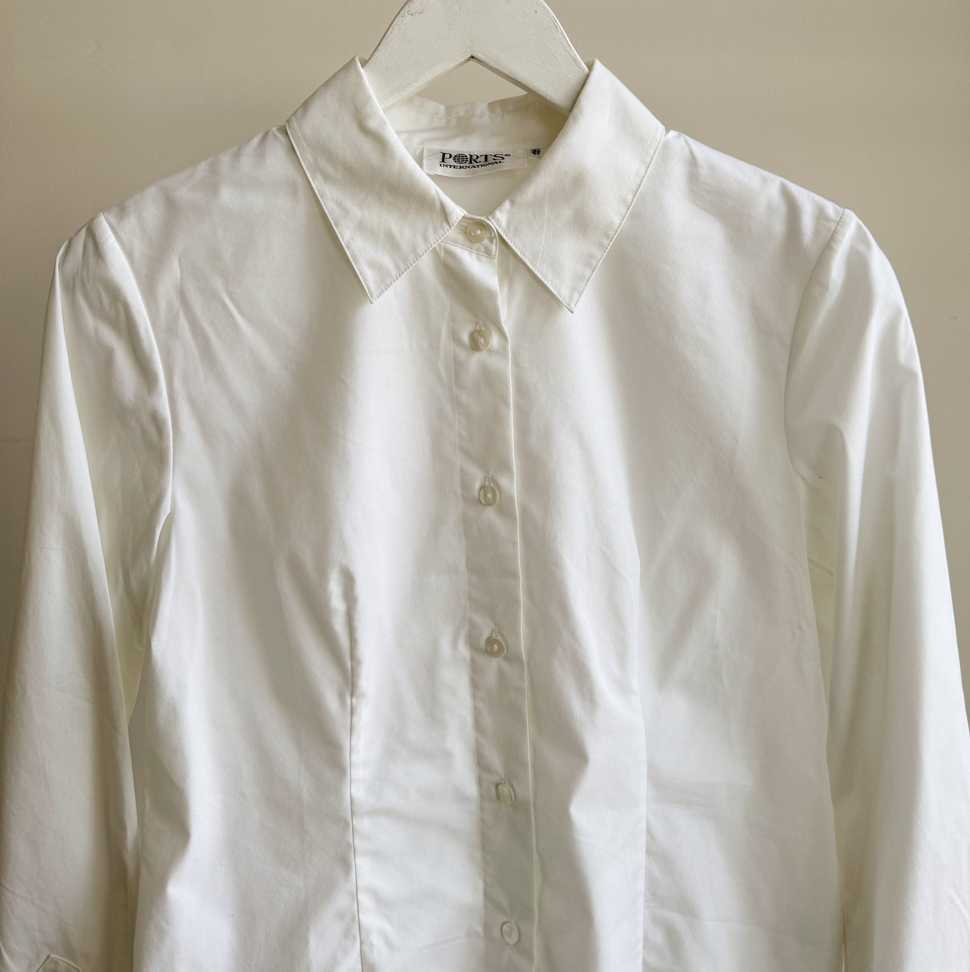 Ports Crisp Cotton Button Up