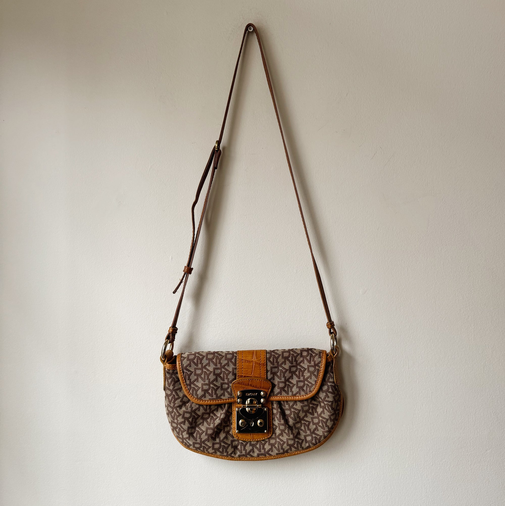 DKNY Monogram Crossbody Bag - Hey Jude