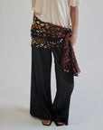 Onyx Pleated Trousers