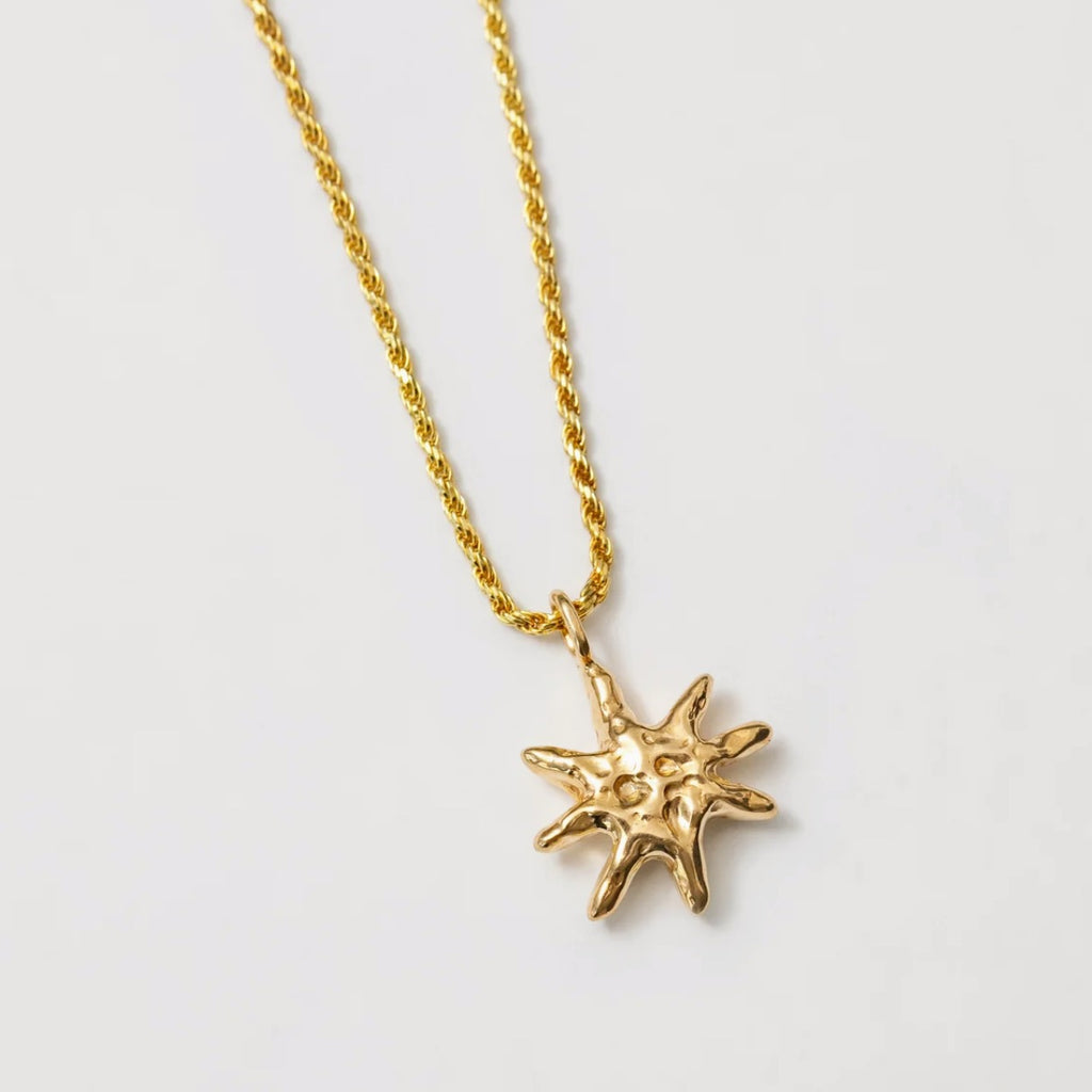 Wolf Circus | Solar Necklace in Gold