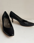Roberto Capucci Black Leather Pumps | Size 9.5 - Hey Jude