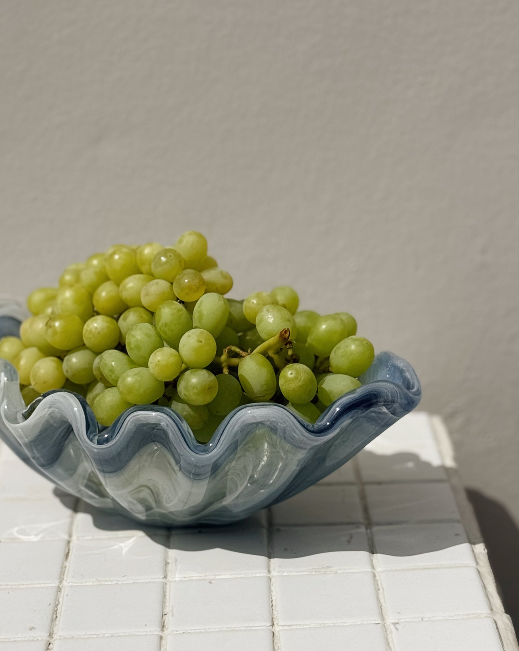 Ocean Swirl Blown Glass Dish - Hey Jude