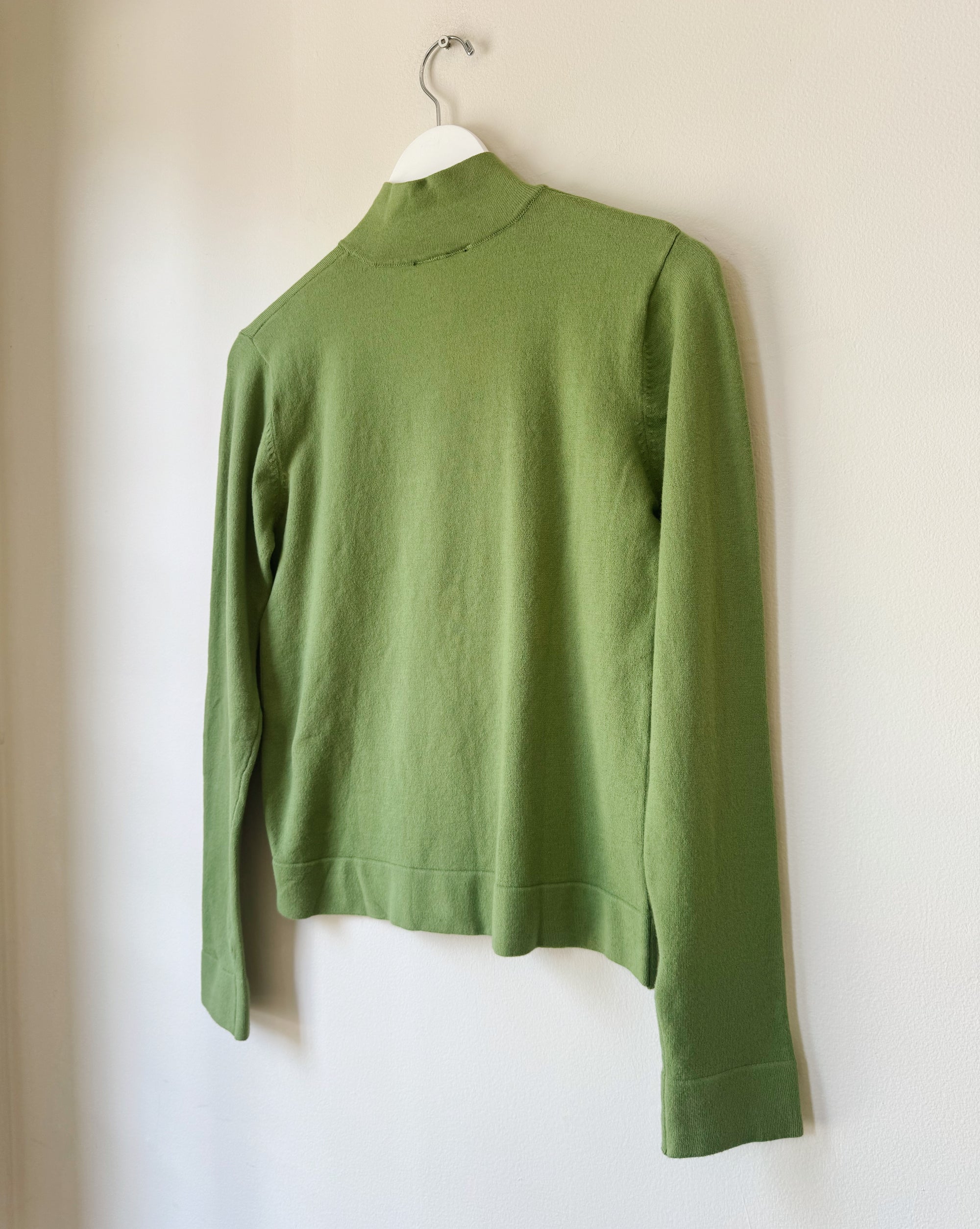 Avocado Cotton Y2K Zip - Hey Jude