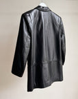 Onyx Danier Leather Blazer