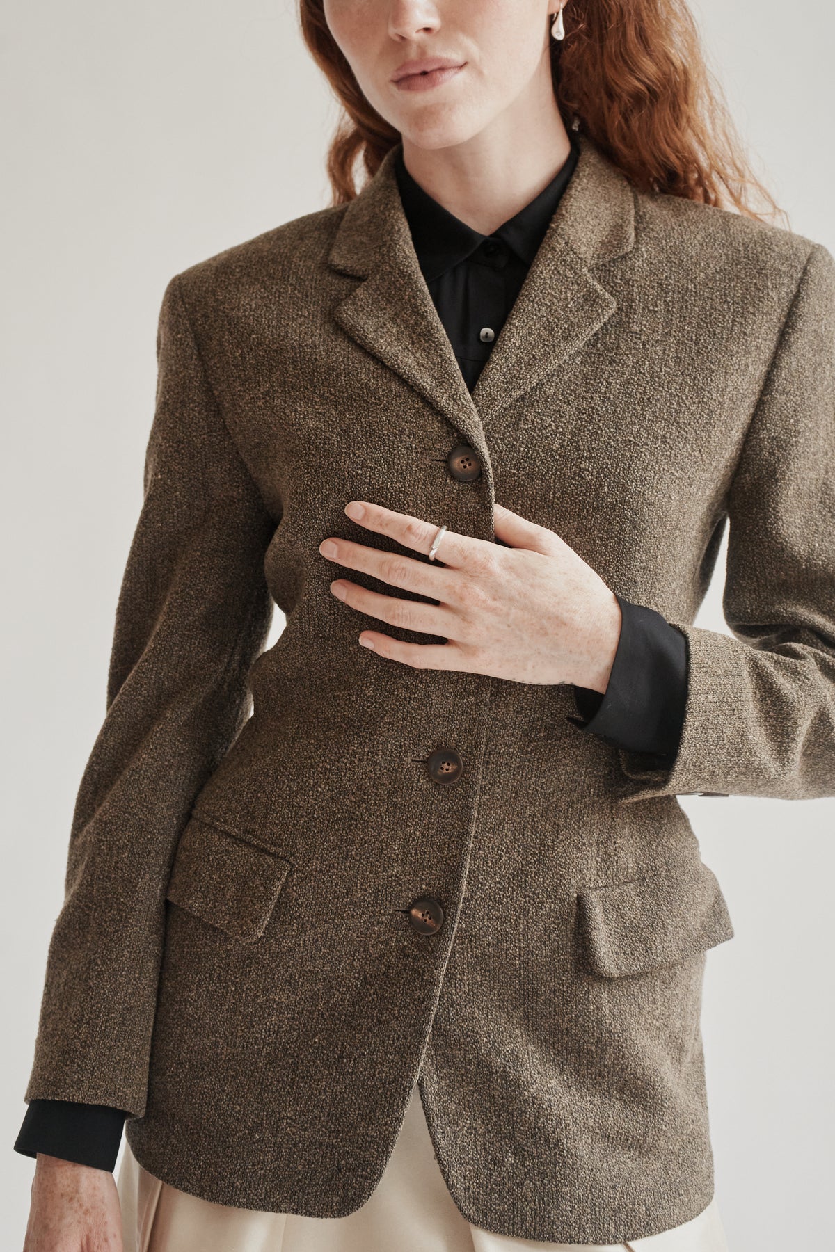 Jil Sander Wool Tailored Blazer