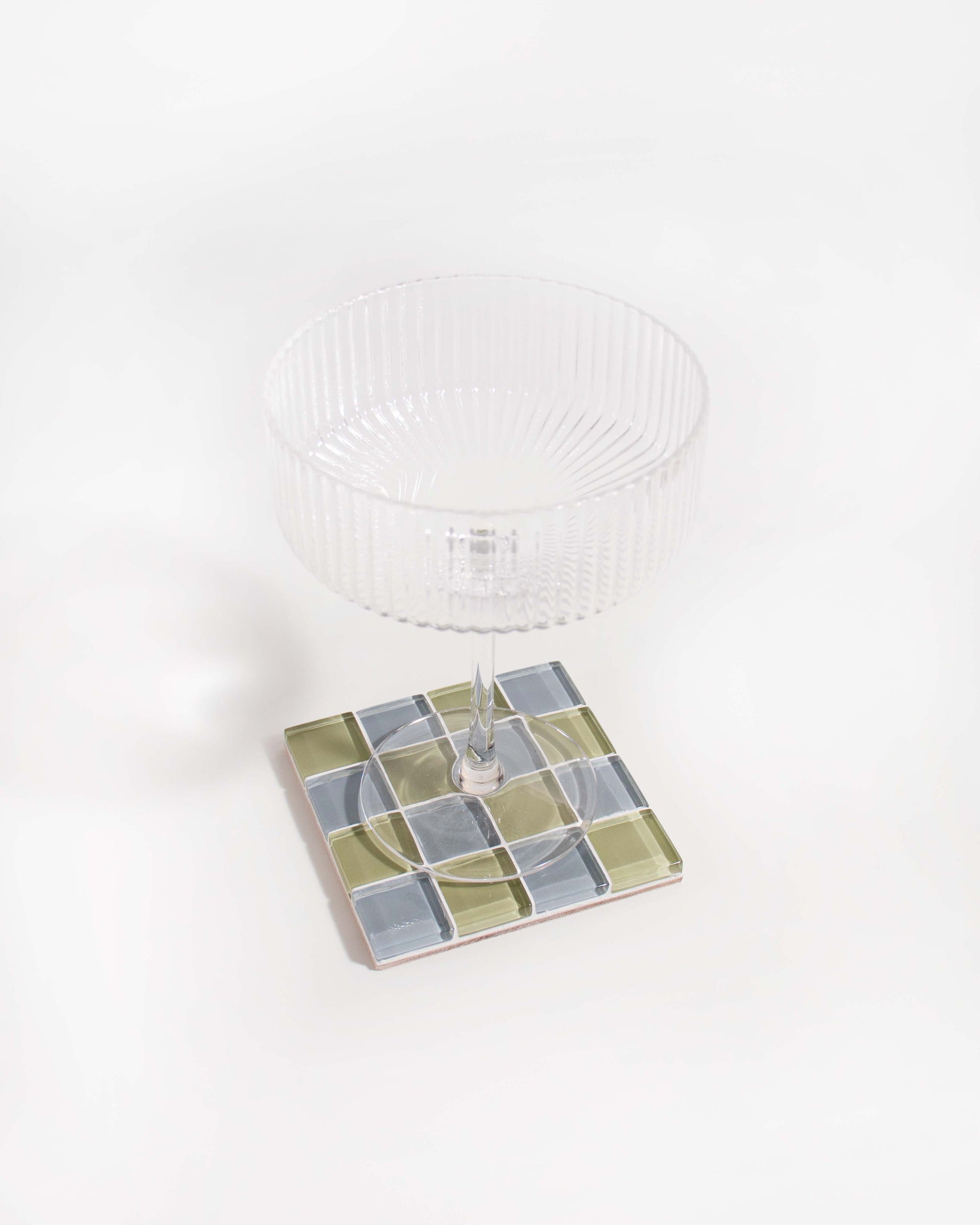 Subtle Art Studios | Glass Tile Coaster in Unexpected - Hey Jude