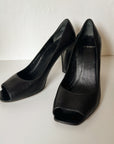 St John Black Peep Toe Pumps - Hey Jude