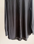 Obsidian Classic Silk Button Up - Hey Jude