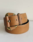 Wheat Rodier Leather Belt - Hey Jude