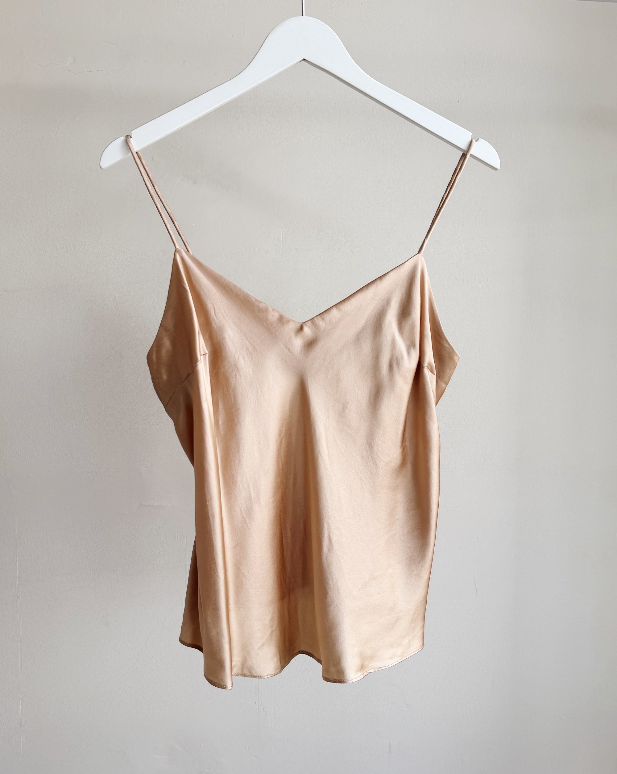 Champagne Silk Tank