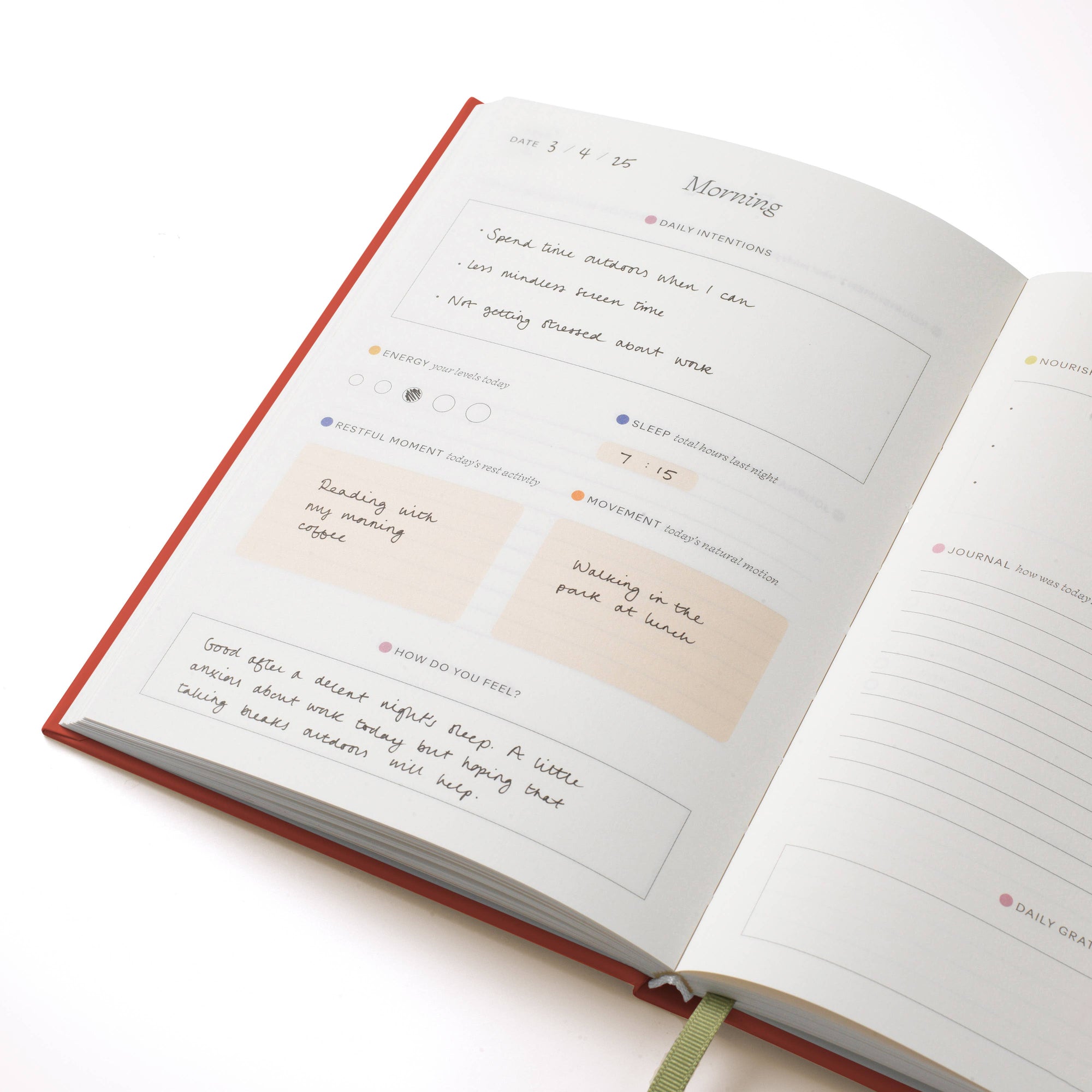 Papier | Guided Wellness Journal in Floral Ikat - Hey Jude