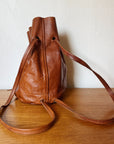 Whiskey Dumpling Leather Backpack - Hey Jude