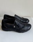 Onyx Leather Earth Shoes | Size 8.5