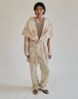 Honey Patterned Shawl Jacket - Hey Jude