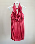 Marciano Silk Halter Dress