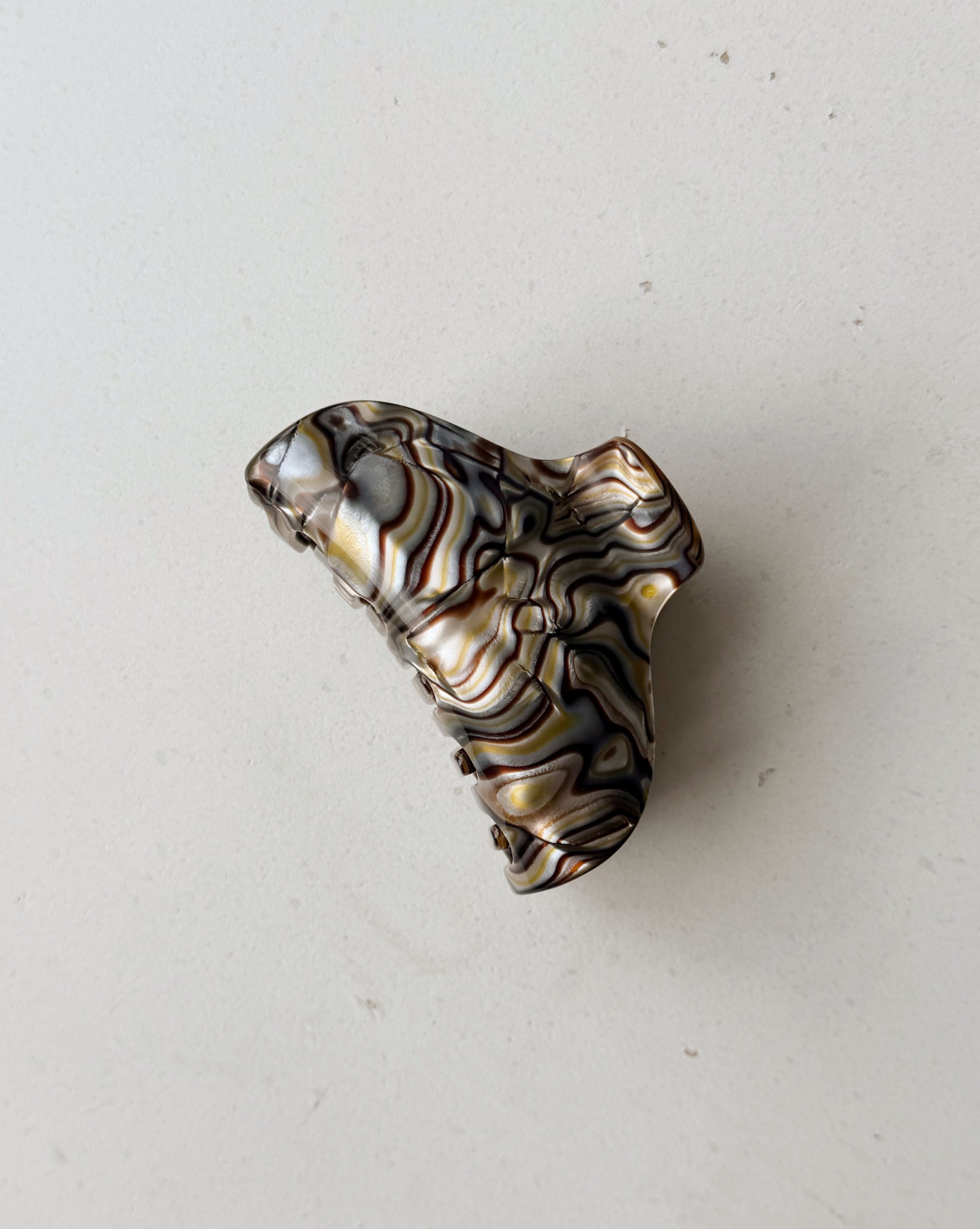 Parcelona | Earthy Swirl 3" Tube Hair Claw