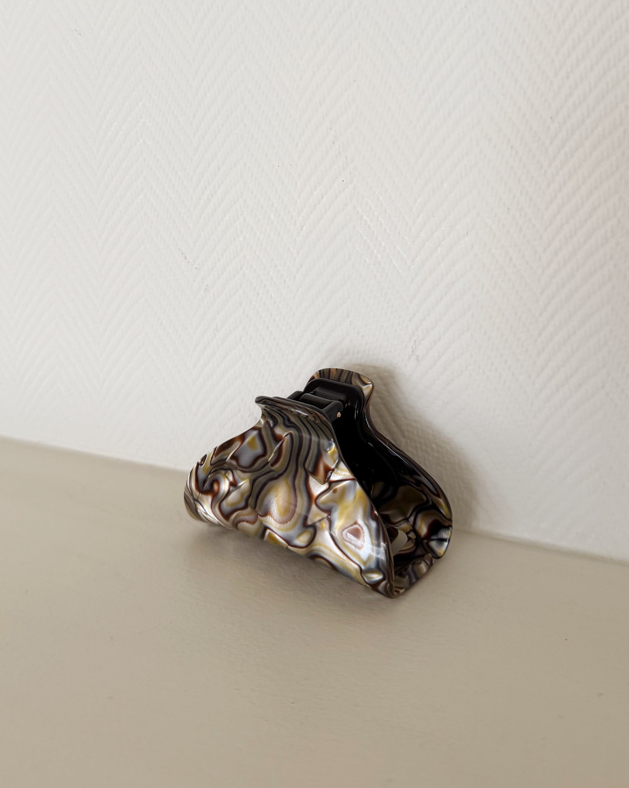 Parcelona | Earthy Swirl 3" Tube Hair Claw