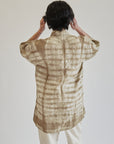Bark Tie-Dye Linen Button Up - Hey Jude