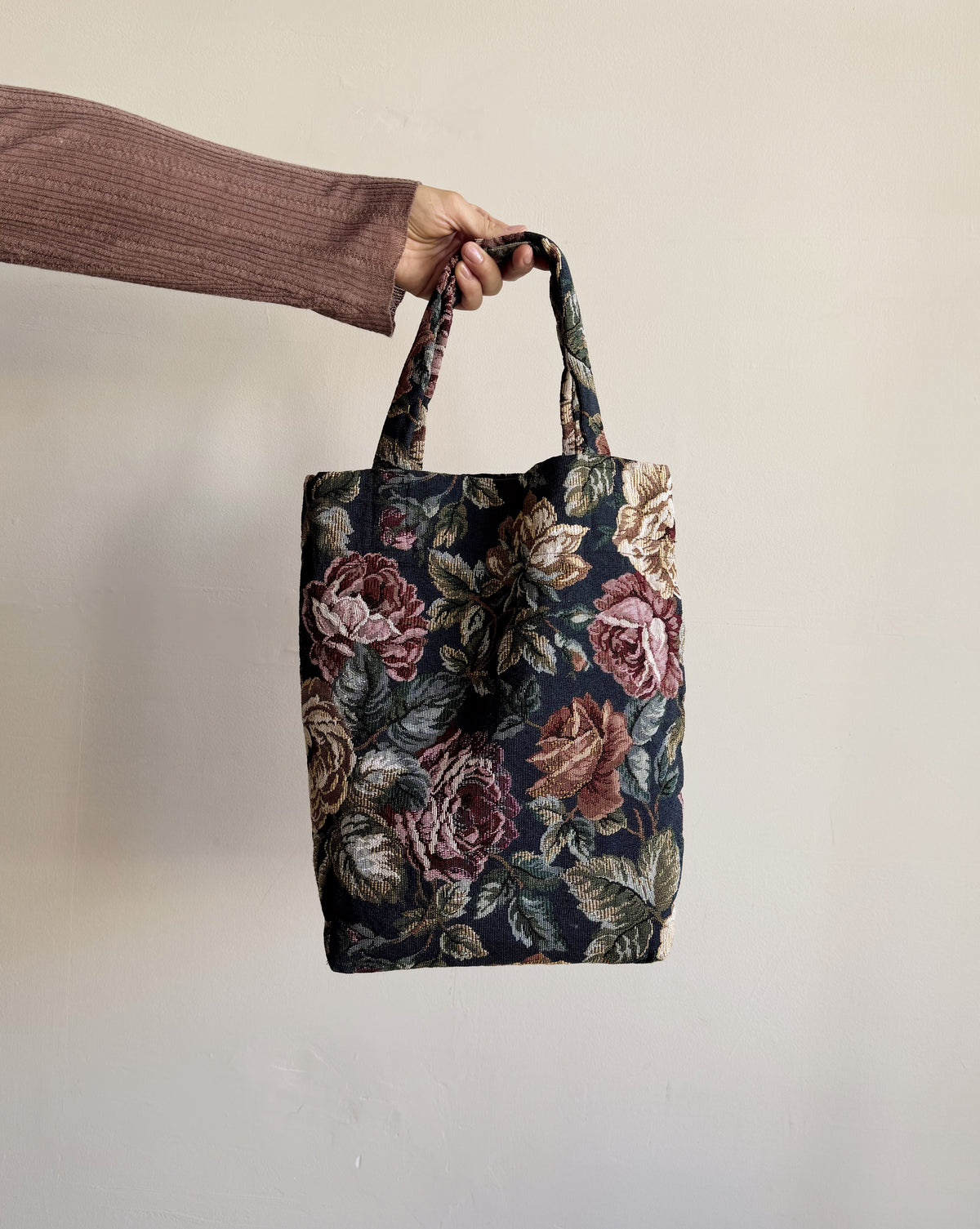 Floral Tapestry Tote